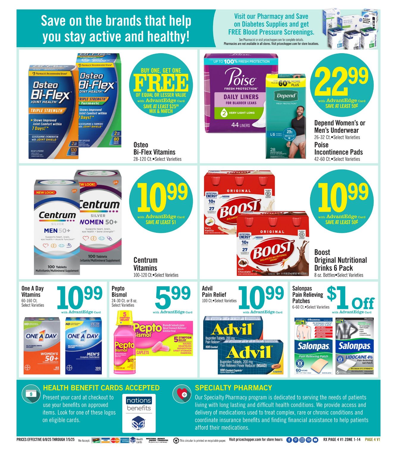 Weekly ad Price Chopper 06/08/2025 - 07/05/2025