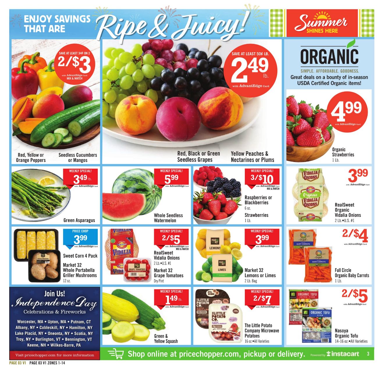 Weekly ad Price Chopper 06/29/2025 - 07/05/2025