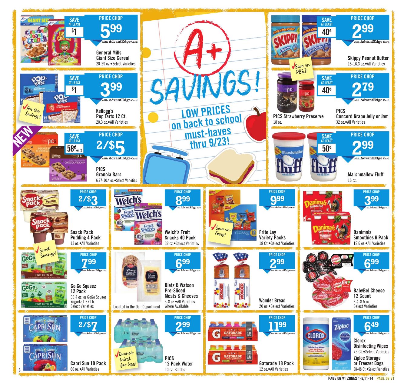 Weekly ad Price Chopper 08/10/2025 - 08/16/2025