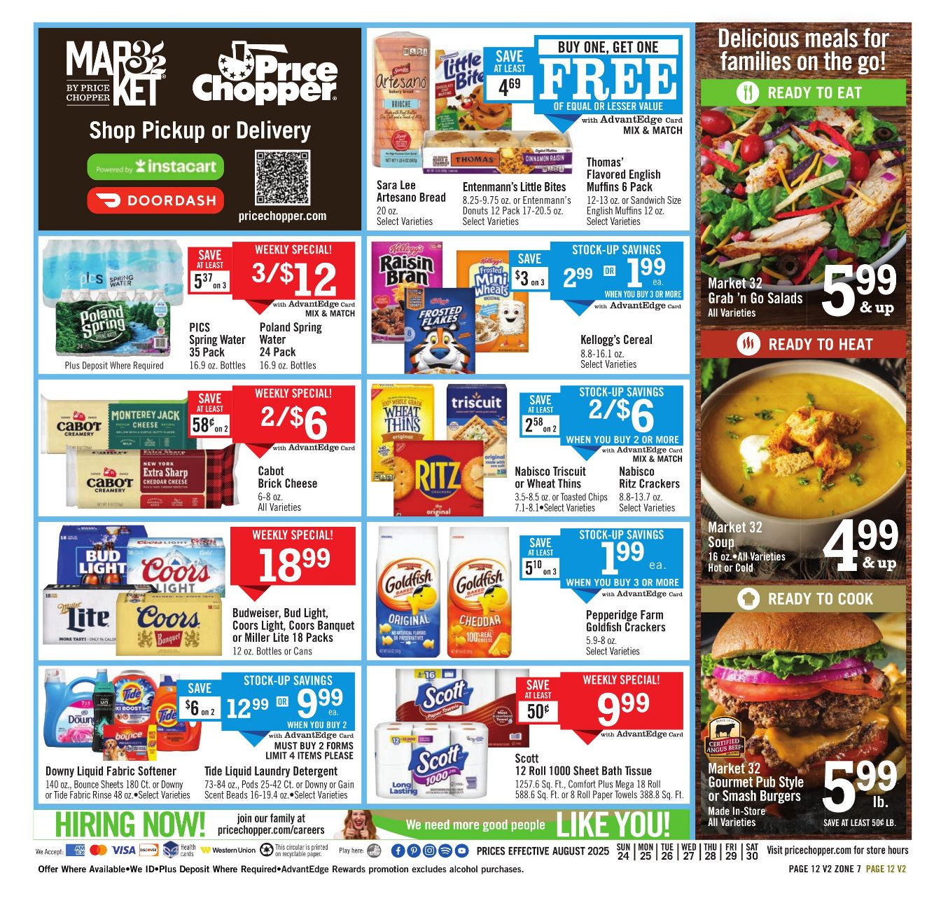 Weekly ad Price Chopper 08/24/2025 - 08/30/2025