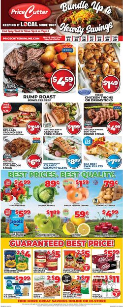 Weekly ad Price Cutter 01/31/2024 - 02/20/2024