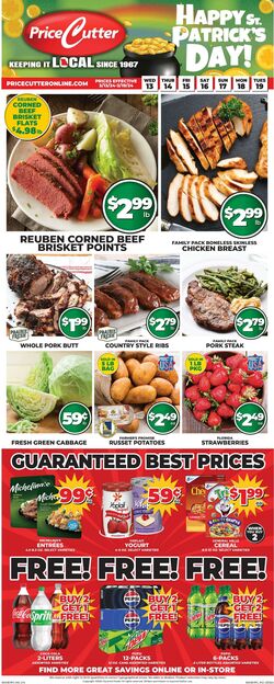 Weekly ad Price Cutter 08/03/2022 - 09/06/2022