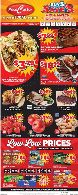 Weekly ad Price Cutter 08/31/2022 - 09/06/2022
