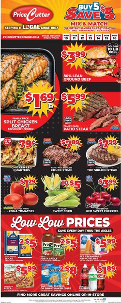 Weekly ad Price Cutter 10/05/2022 - 11/01/2022