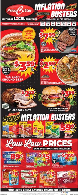 Weekly ad Price Cutter 07/17/2024 - 07/23/2024