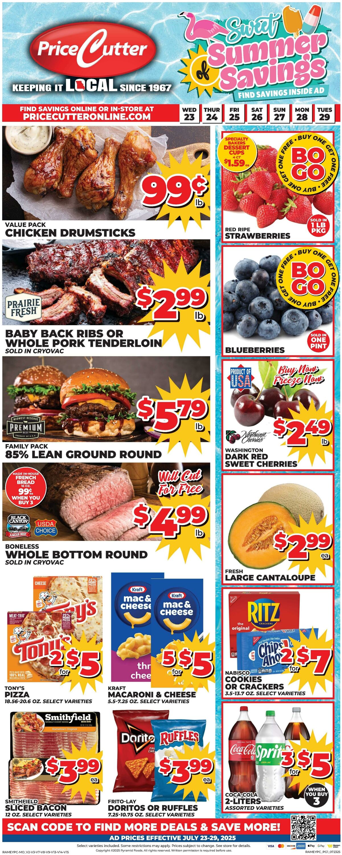 Weekly ad Price Cutter 07/23/2025 - 07/29/2025