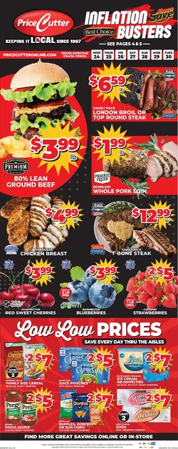 Weekly ad Price Cutter 07/24/2024 - 07/30/2024