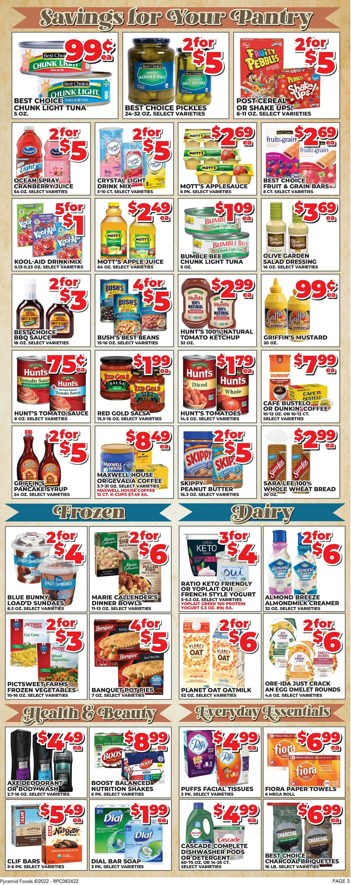 Weekly ad Price Cutter 08/24/2022 - 08/30/2022