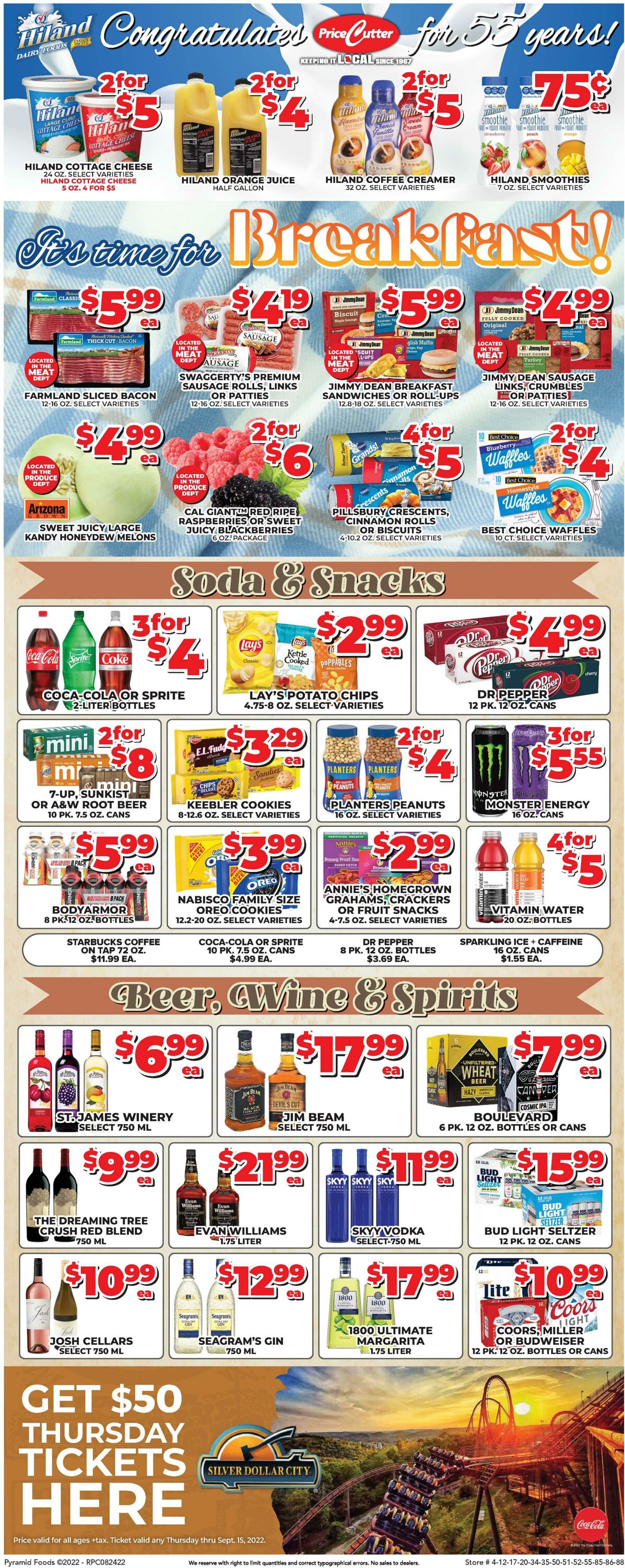 Weekly ad Price Cutter 08/24/2022 - 08/30/2022