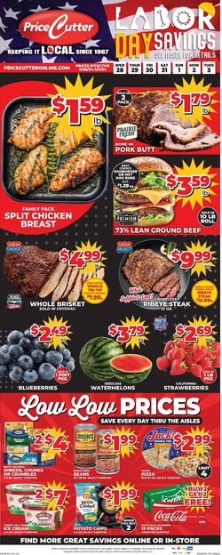 Weekly ad Price Cutter 08/07/2024 - 08/13/2024