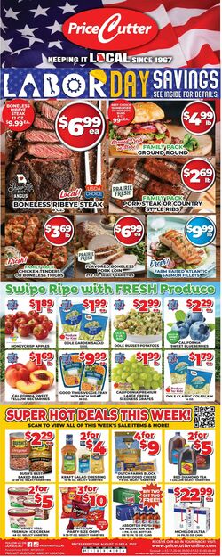 Weekly ad Price Cutter 08/31/2022-09/06/2022