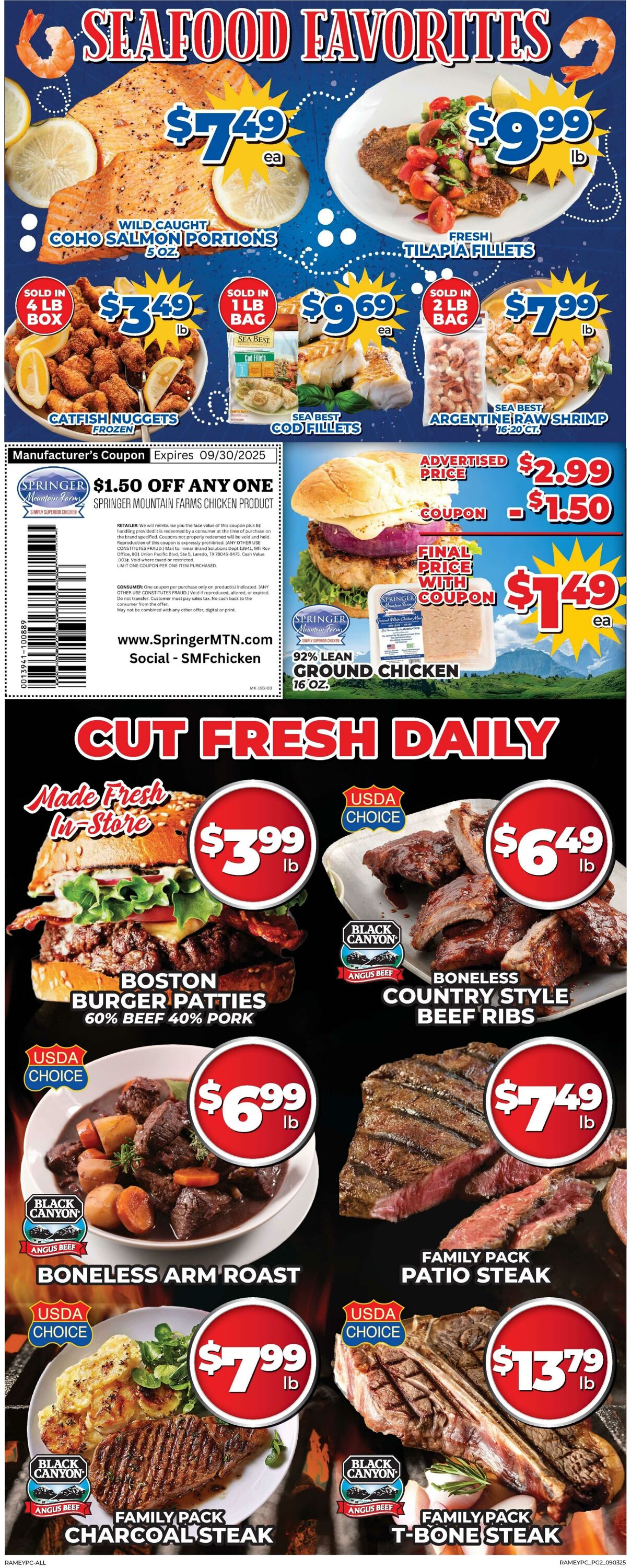 Weekly ad Price Cutter 09/03/2025 - 09/09/2025