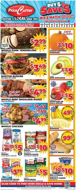 Weekly ad Price Cutter 09/03/2025 - 09/09/2025