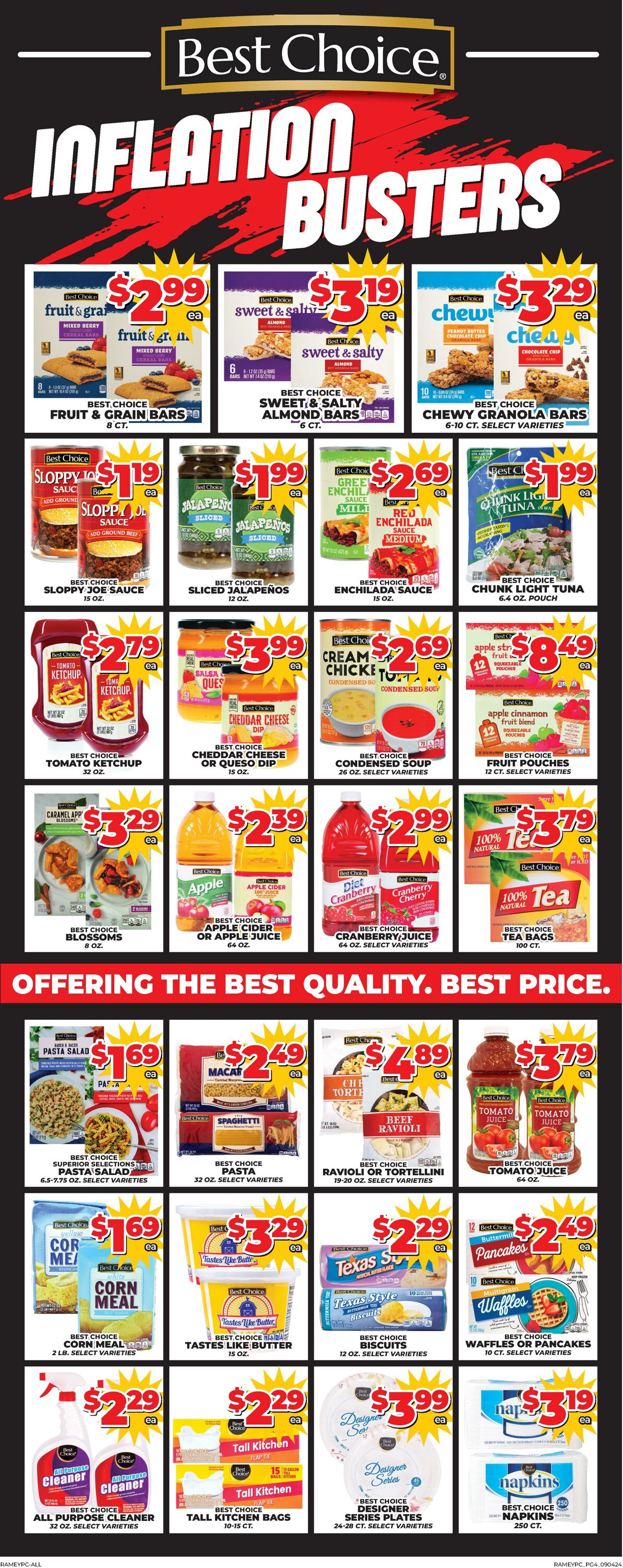 Weekly ad Price Cutter 09/04/2024 - 09/10/2024