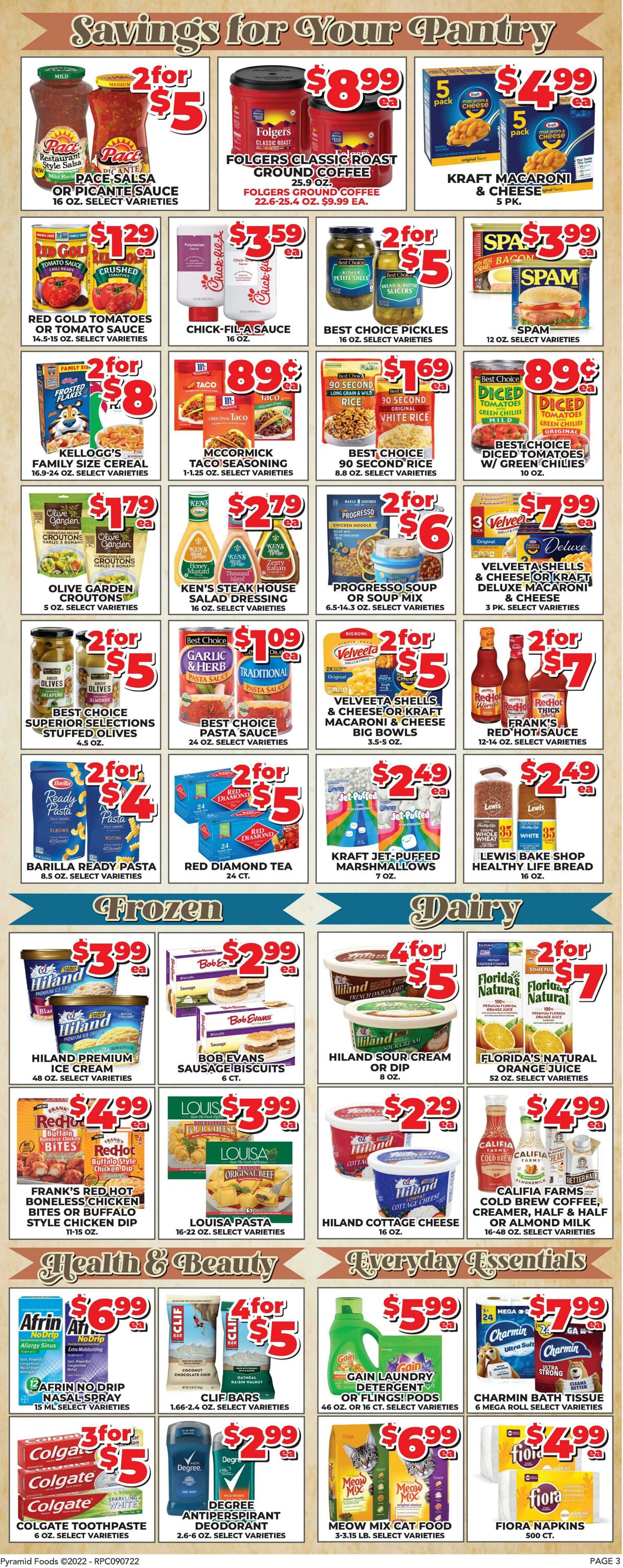 Weekly ad Price Cutter 09/07/2022 - 09/13/2022
