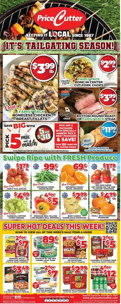 Weekly ad Price Cutter 09/07/2022-09/13/2022