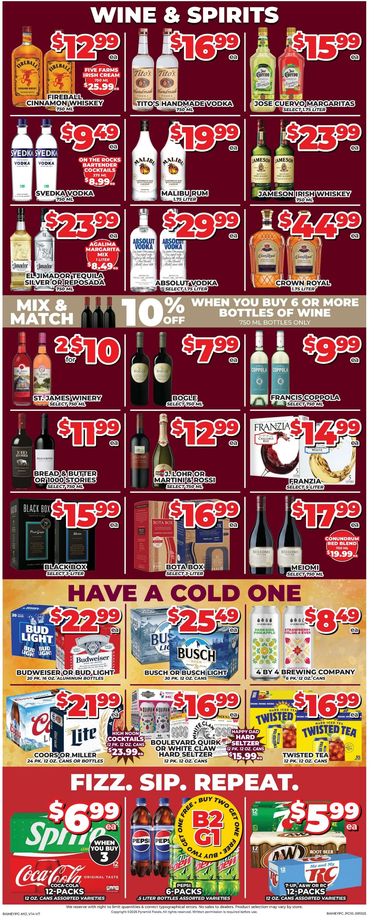 Weekly ad Price Cutter 09/10/2025 - 09/16/2025