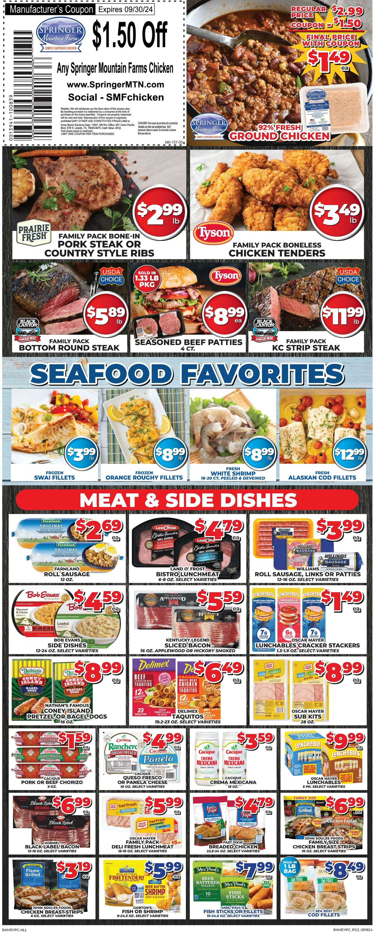 Weekly ad Price Cutter 09/18/2024 - 09/24/2024