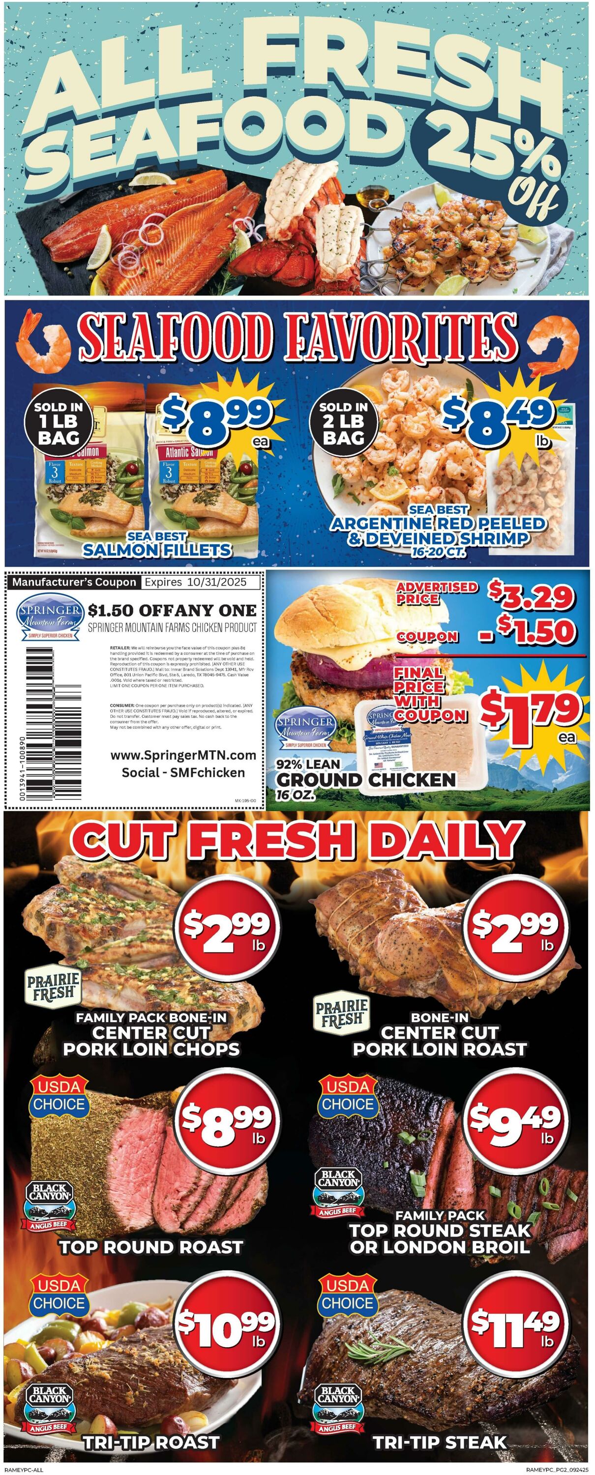 Weekly ad Price Cutter 09/24/2025 - 09/30/2025