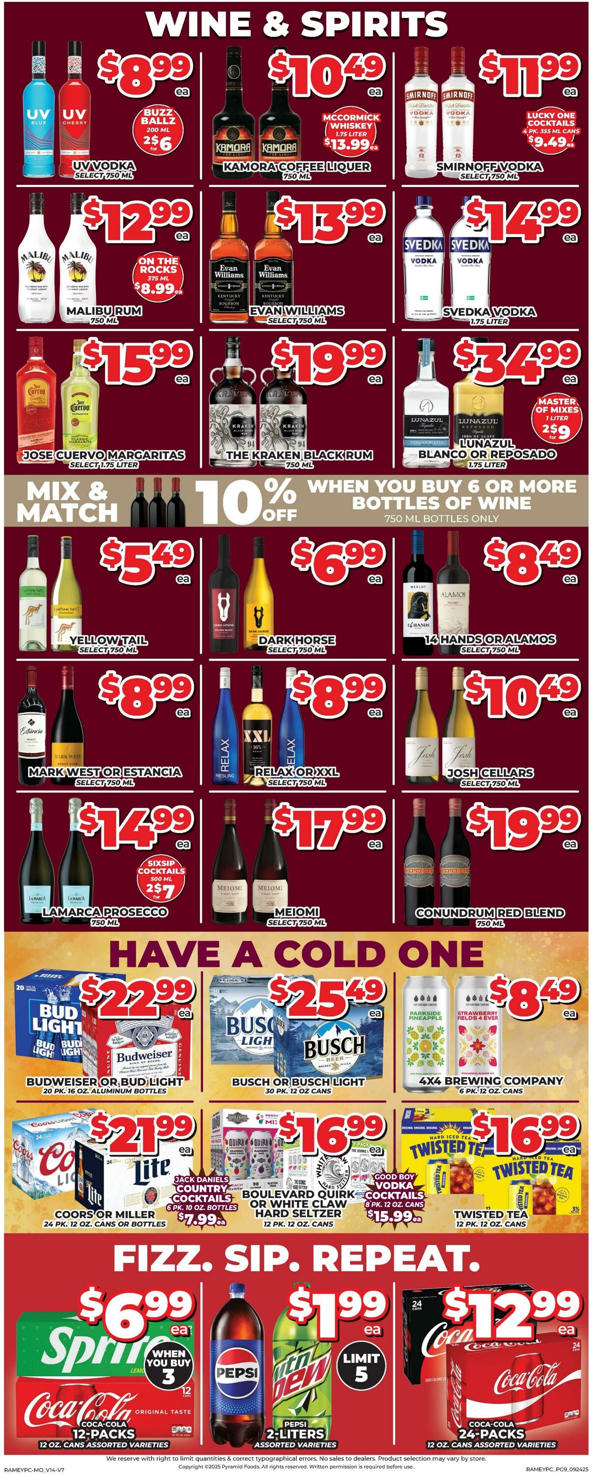 Weekly ad Price Cutter 09/24/2025 - 09/30/2025