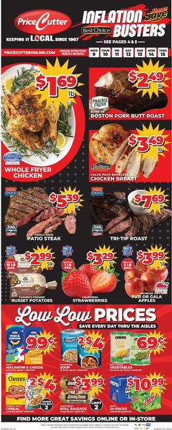 Weekly ad Price Cutter 08/31/2022 - 09/06/2022