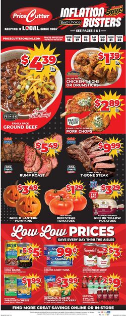 Weekly ad Price Cutter 08/07/2024 - 09/10/2024