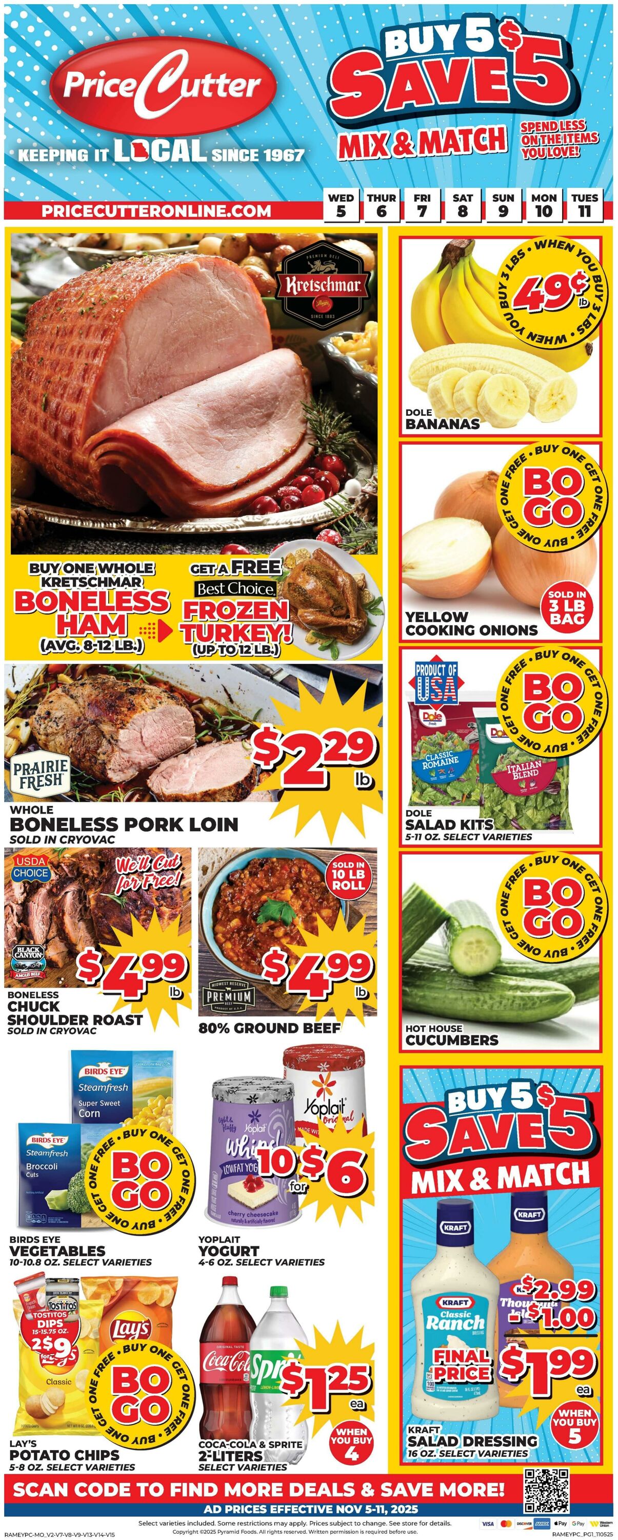 Weekly ad Price Cutter 11/05/2025 - 11/11/2025