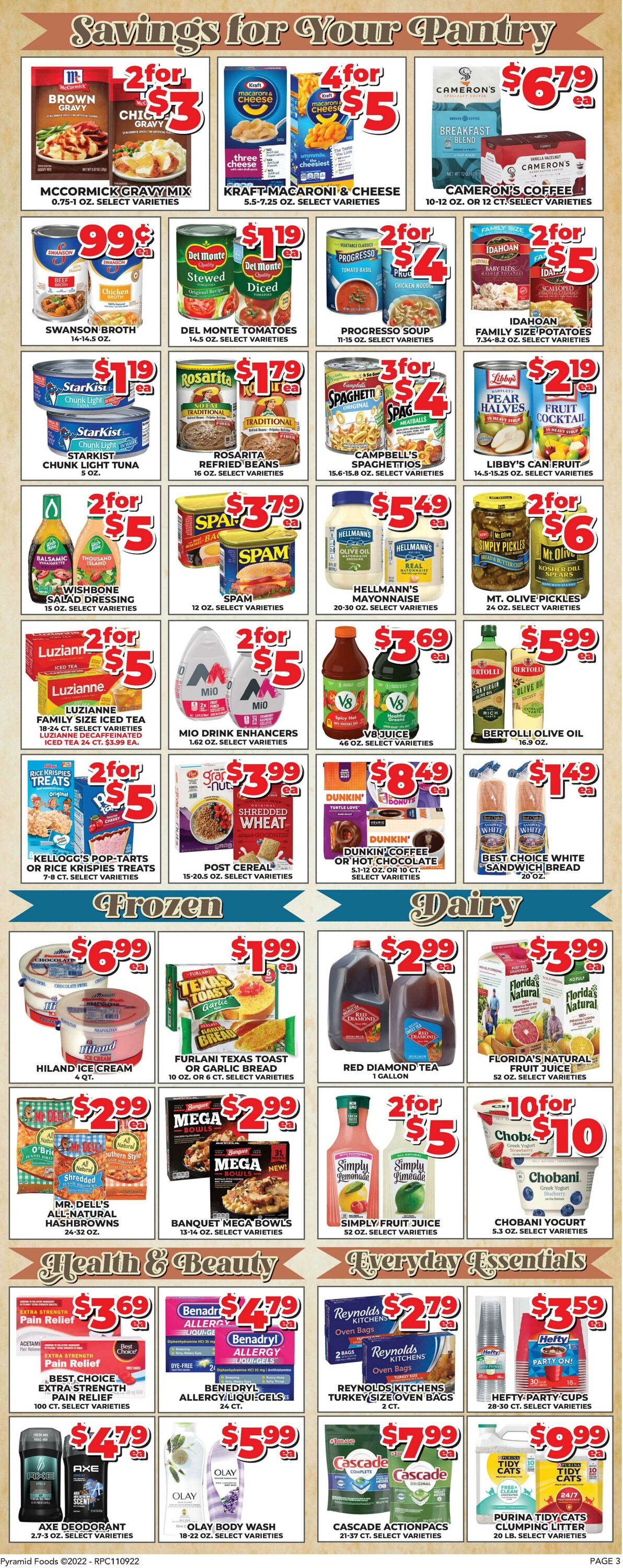 Weekly ad Price Cutter 11/09/2022 - 11/15/2022