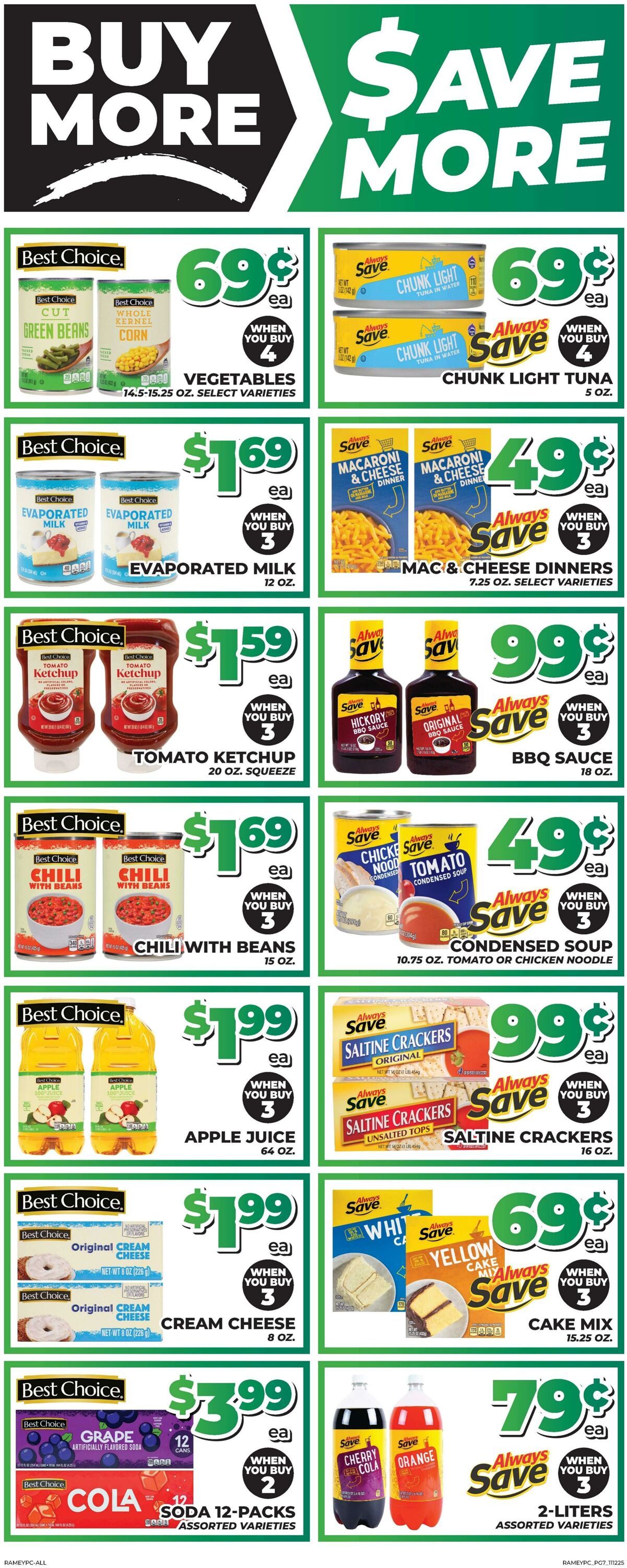Weekly ad Price Cutter 11/12/2025 - 11/18/2025