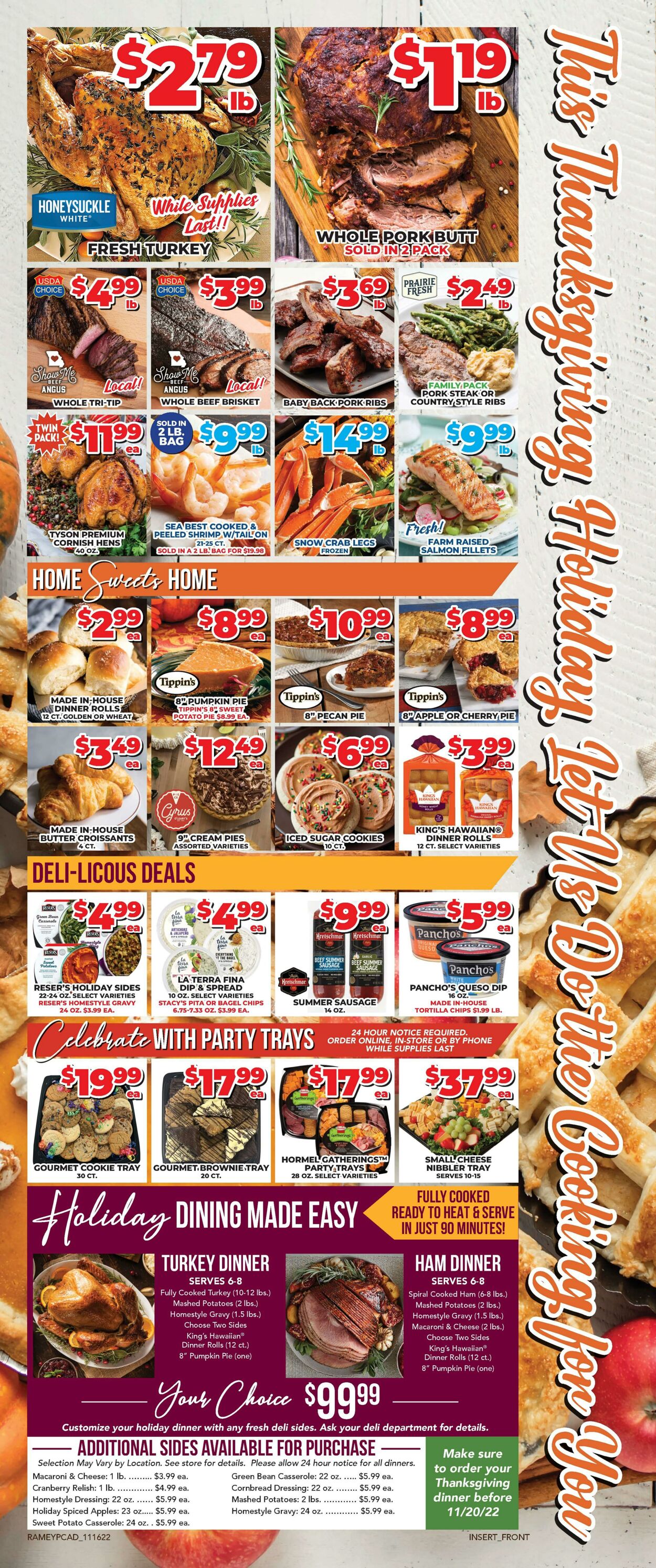 Weekly ad Price Cutter 11/16/2022 - 11/24/2022