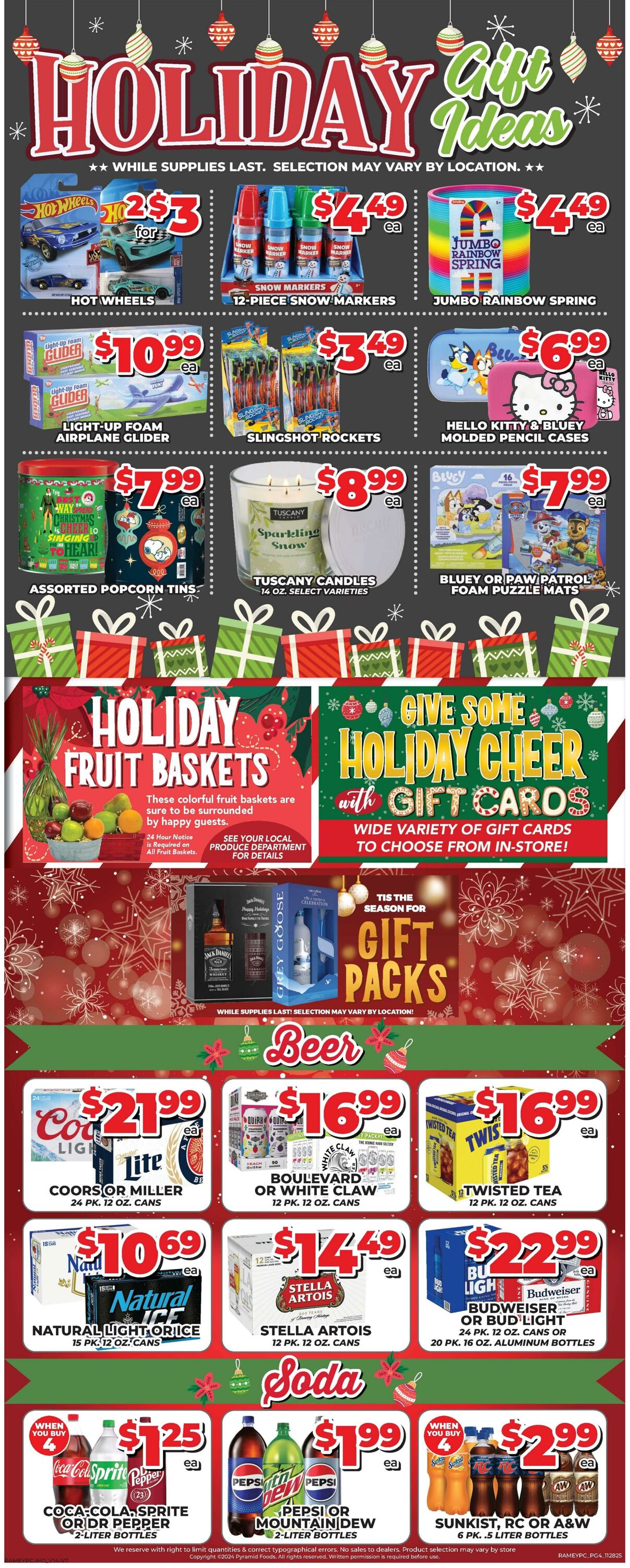 Weekly ad Price Cutter 11/28/2025 - 12/02/2025