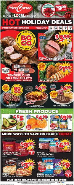 Weekly ad Price Cutter 12/10/2025 - 12/30/2025