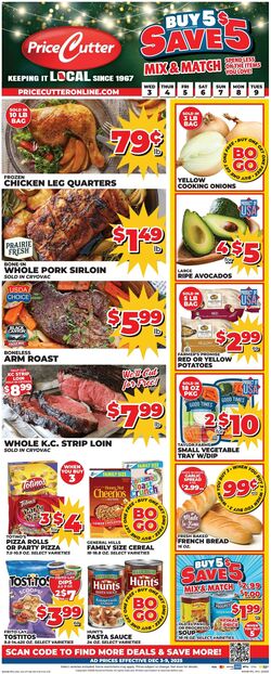 Weekly ad Price Cutter 12/10/2025 - 12/30/2025