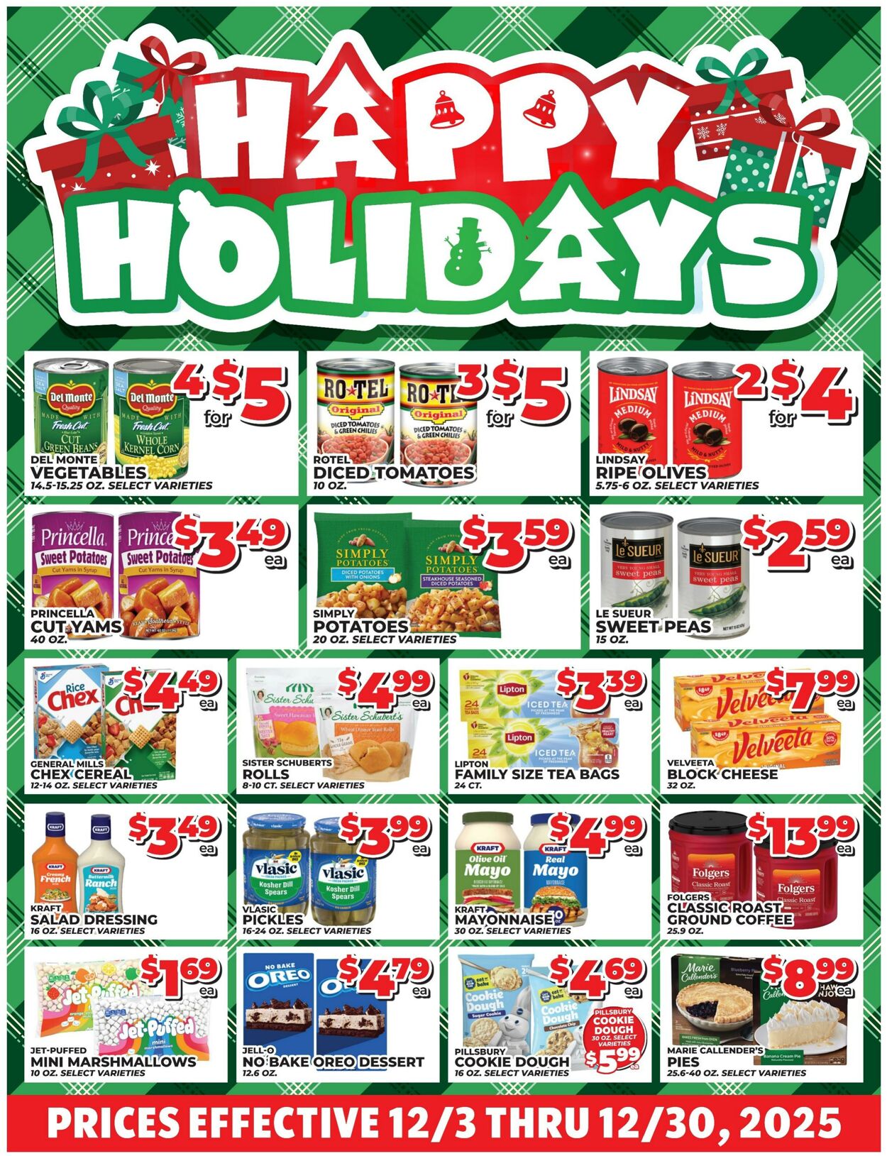 Weekly ad Price Cutter 12/04/2025 - 12/30/2025