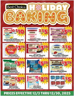 Weekly ad Price Cutter 12/04/2025 - 12/30/2025