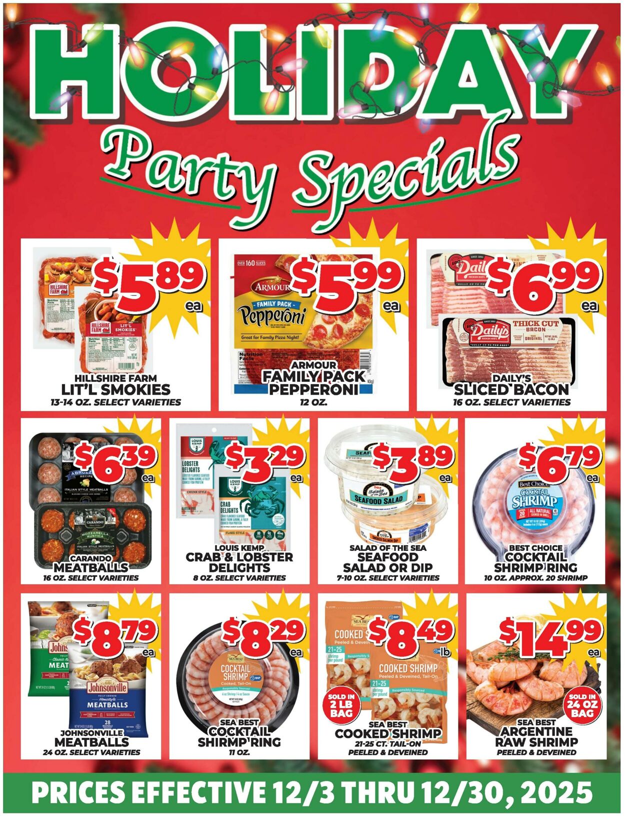 Weekly ad Price Cutter 12/17/2025 - 12/30/2025