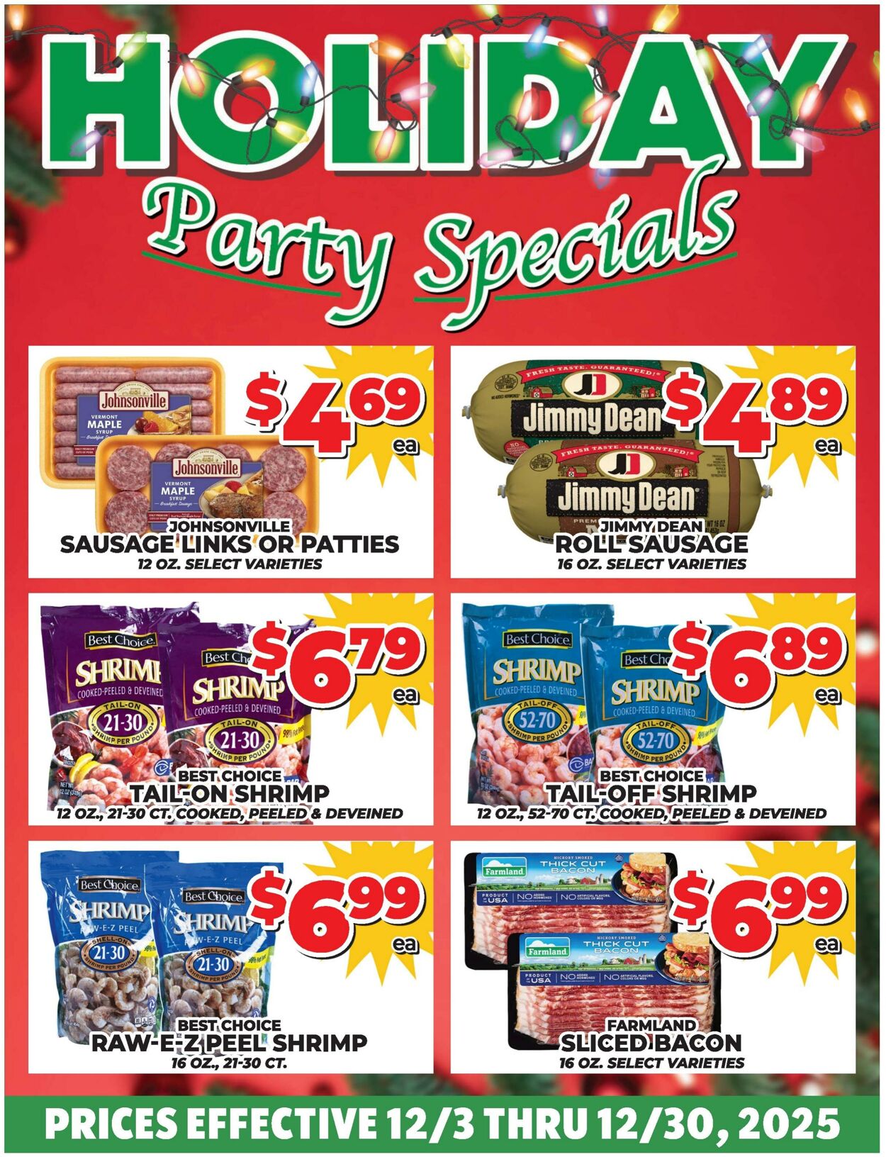 Weekly ad Price Cutter 12/17/2025 - 12/30/2025