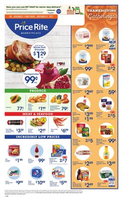 Weekly ad Price Rite 11/03/2023 - 11/09/2023