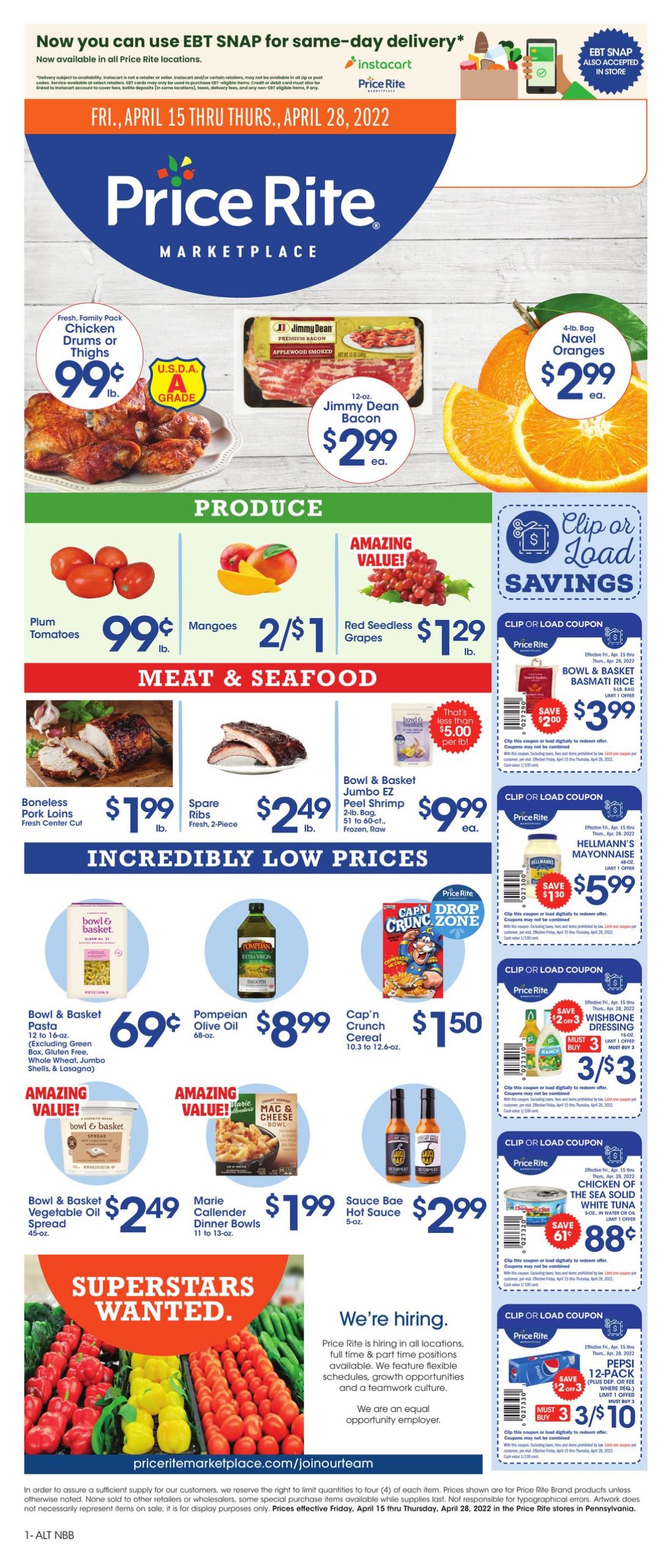 Weekly ad Price Rite 04/15/2022 - 04/28/2022
