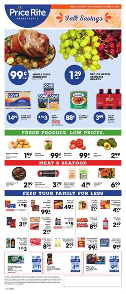 Weekly ad Price Rite 09/16/2022 - 09/29/2022