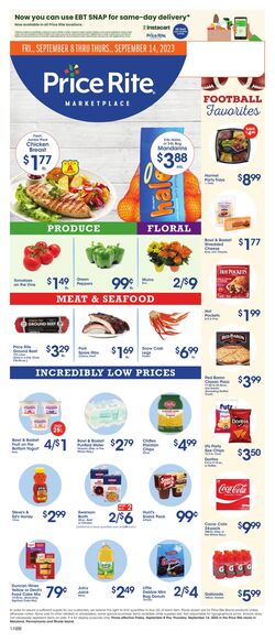 Weekly ad Price Rite 09/08/2023 - 09/14/2023