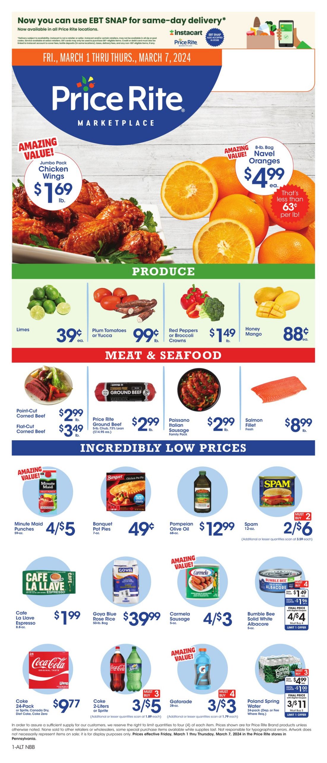 Weekly ad Price Rite 03/01/2024 - 03/07/2024
