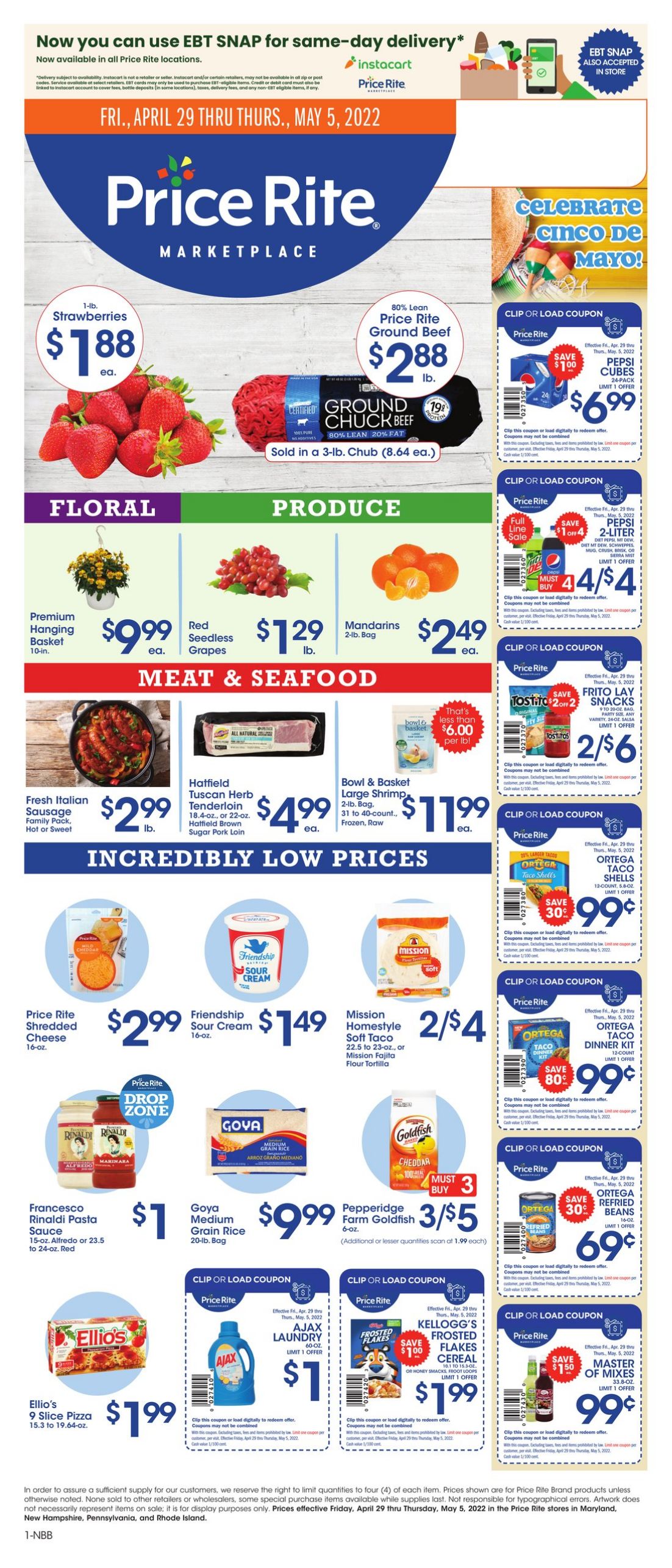 Weekly ad Price Rite 04/29/2022 - 05/05/2022