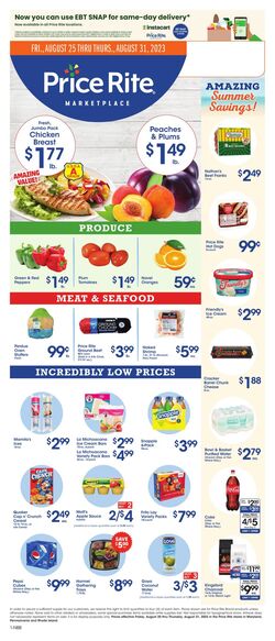 Weekly ad Price Rite 08/25/2023 - 08/31/2023