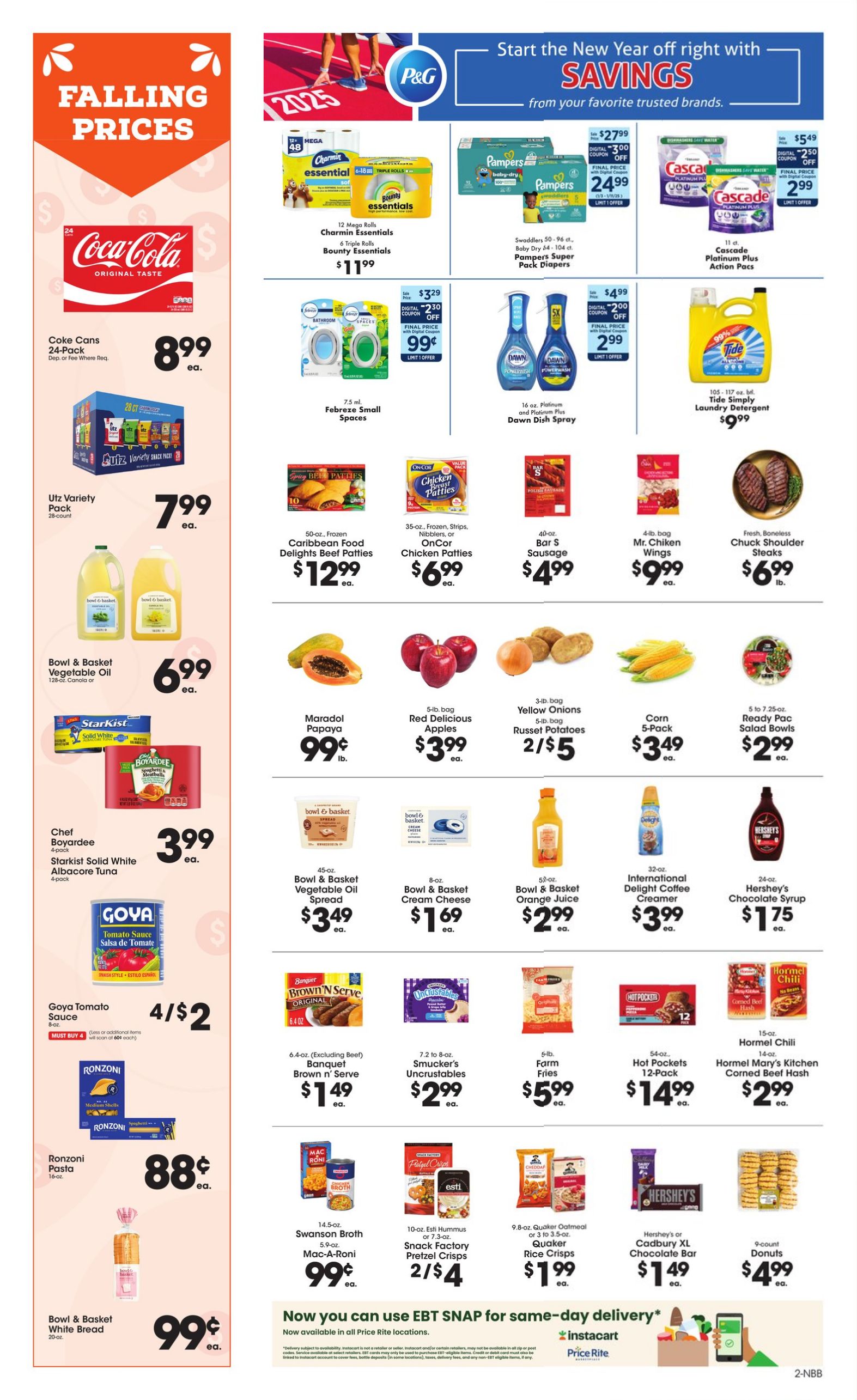 Weekly ad Price Rite 01/03/2025 - 01/16/2025