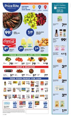 Weekly ad Price Rite 09/27/2024 - 10/03/2024