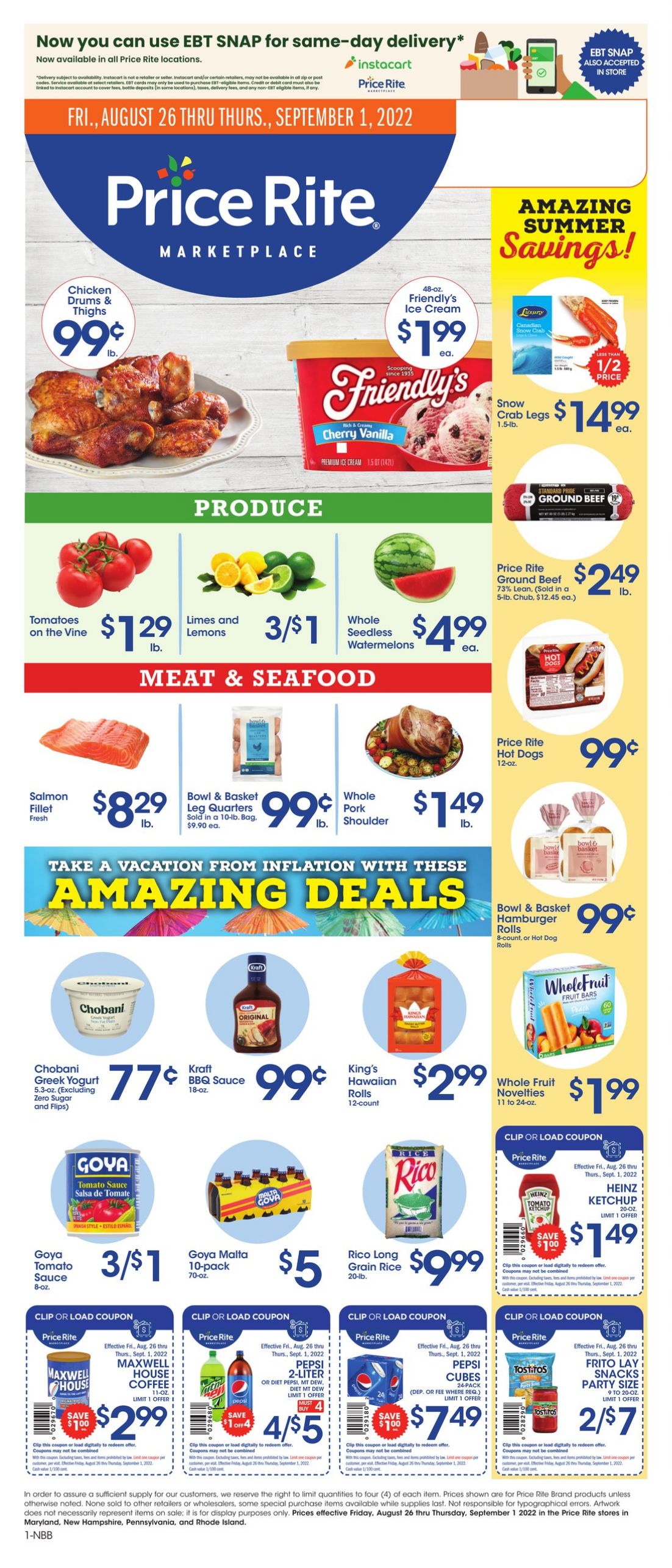 Weekly ad Price Rite 08/26/2022 - 09/01/2022