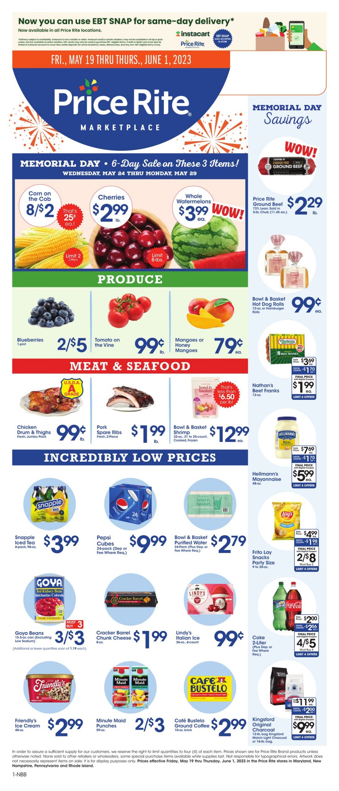 Weekly ad Price Rite 05/19/2023 - 06/01/2023