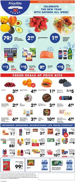 Weekly ad Price Rite 12/23/2025 - 01/01/2026