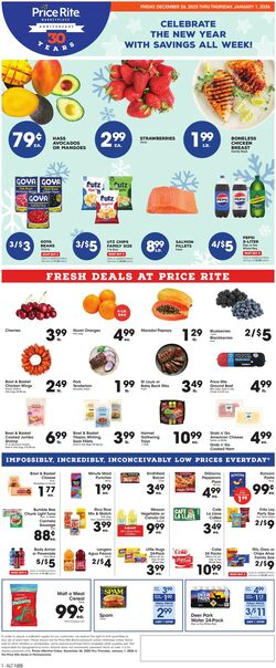 Weekly ad Price Rite 12/23/2025 - 01/01/2026